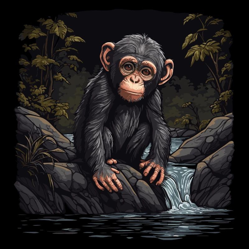 Chimpanzee Monkey