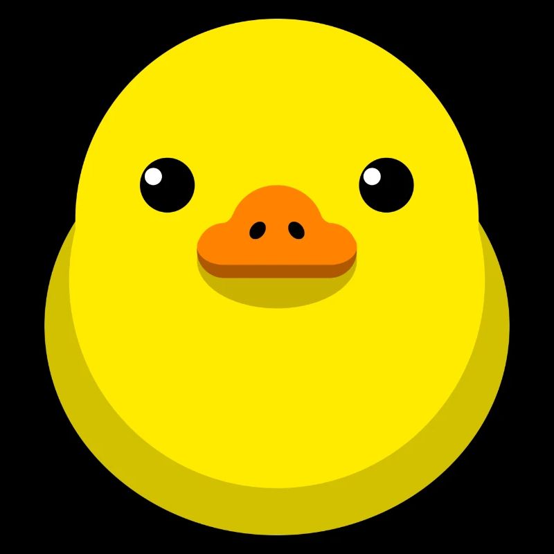 Chick Yellow Minimal Clipart