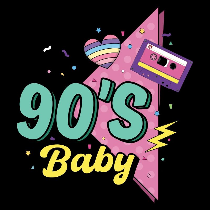 90er Jahre 90s Retro Geschenk
