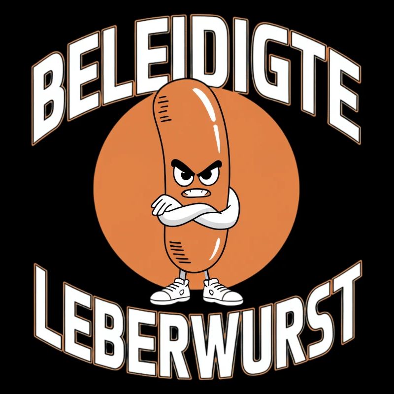 Funny Offended Liverwurst Graphic