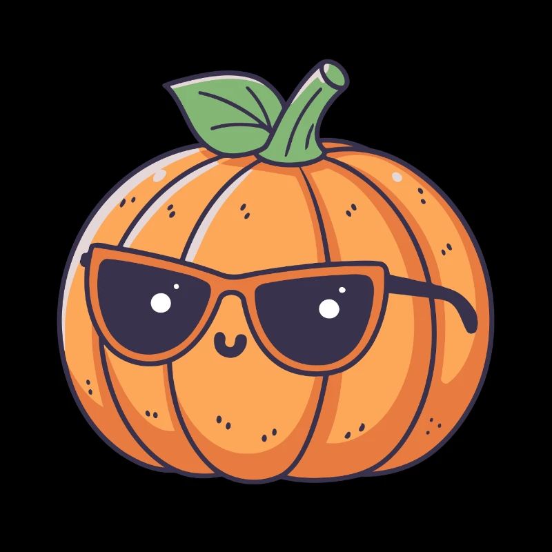 Kürbis Chic Brille