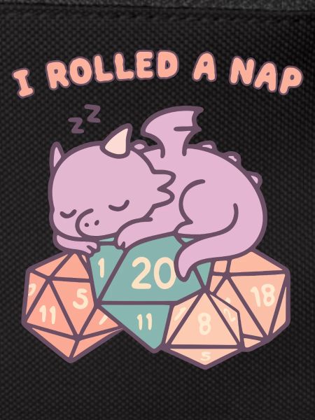 Nickerchen Rollender Drache