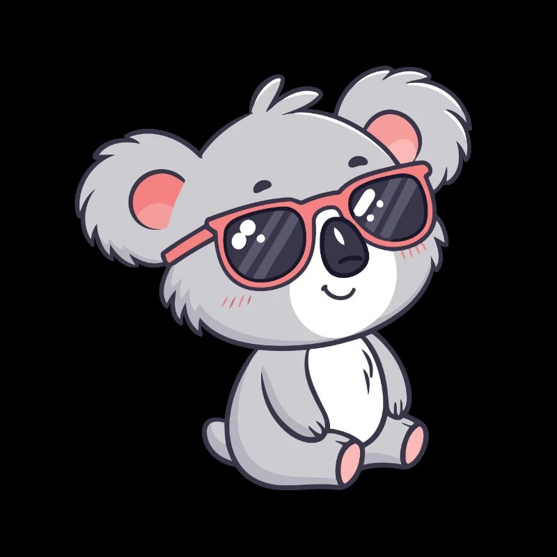 Koala Cool Pink Glasses