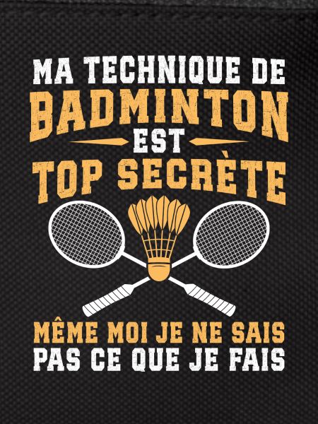 ma technique de badminton