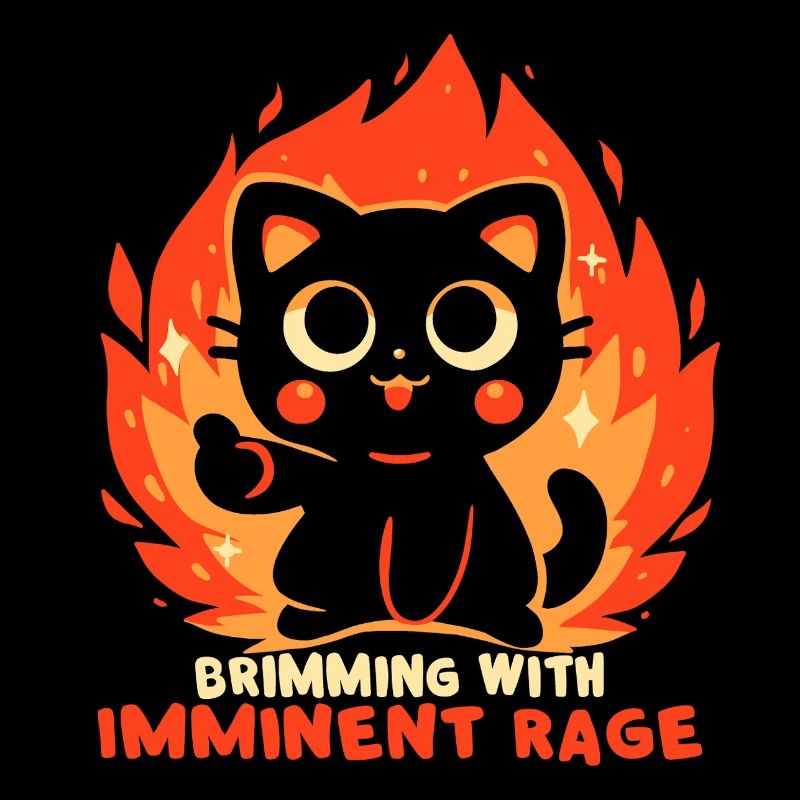 Débordant d’une rage imminente