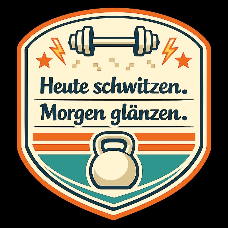 Heute schwitzen, Morgen glänzen