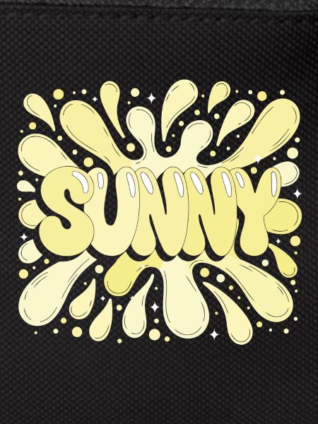 Sun Bubbles Retro Gelb