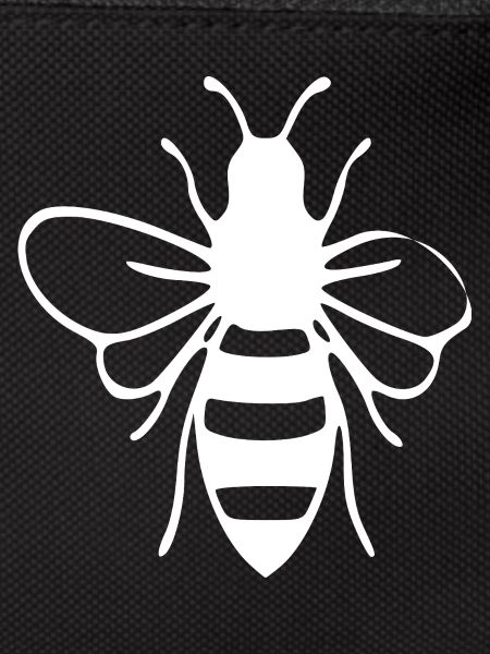 Honeycomb Bee Silhouette
