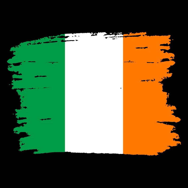 Drapeau de l’Irlande Drapeau irlandais vintage Dublin