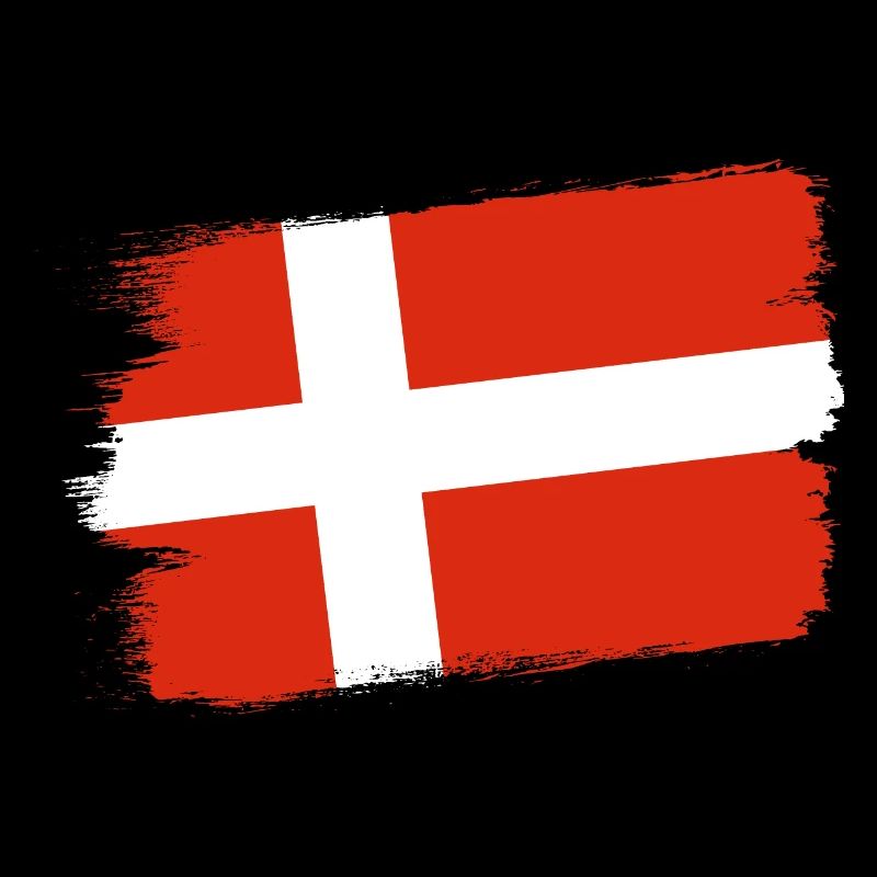 Drapeau du Danemark Scandinavie Drapeau danois Voyage