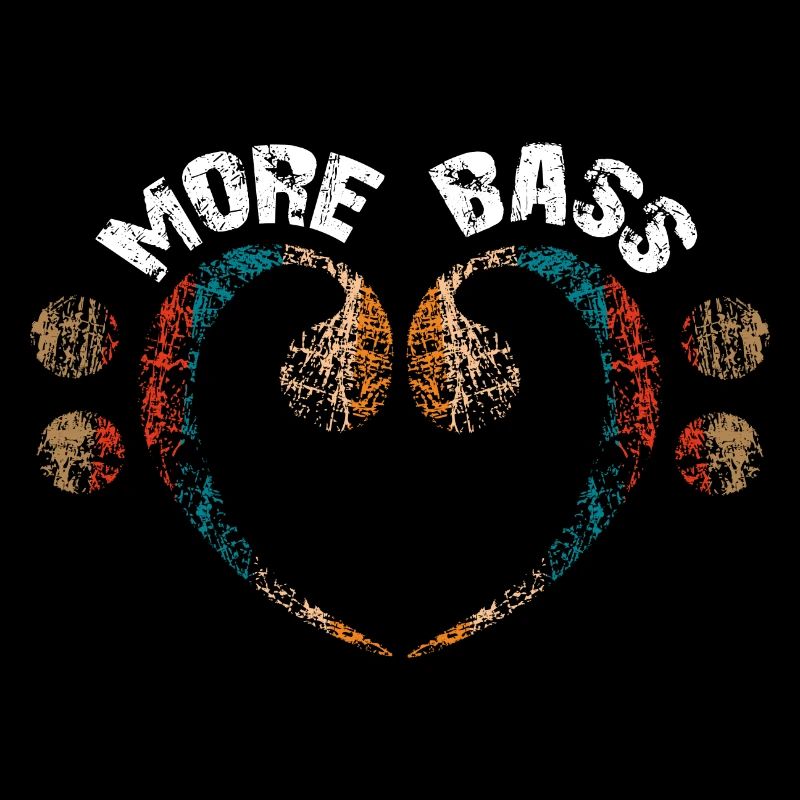 Plus de basses s’il vous plaît, grosse clé de fa