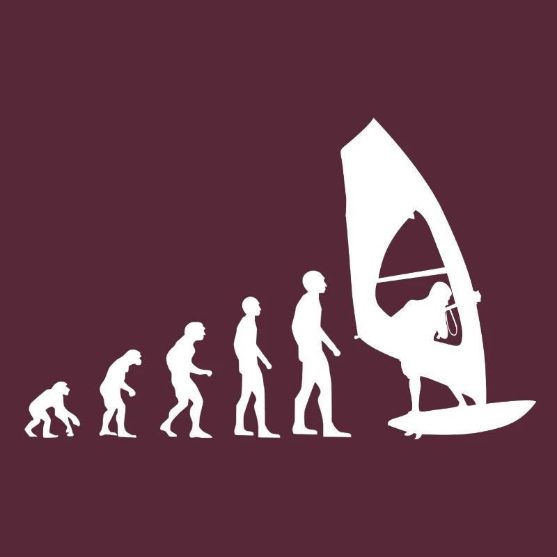 Windsurfing Windsurfen Evolution Windsurfer Surfen