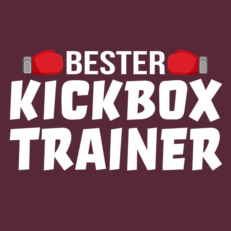 Bester Kickbox Trainer Kickboxen Training Geschenk