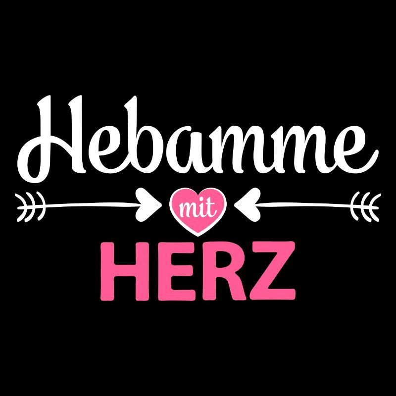 Hebamme Mit Herz Hebammengeschenk Danke Abschied