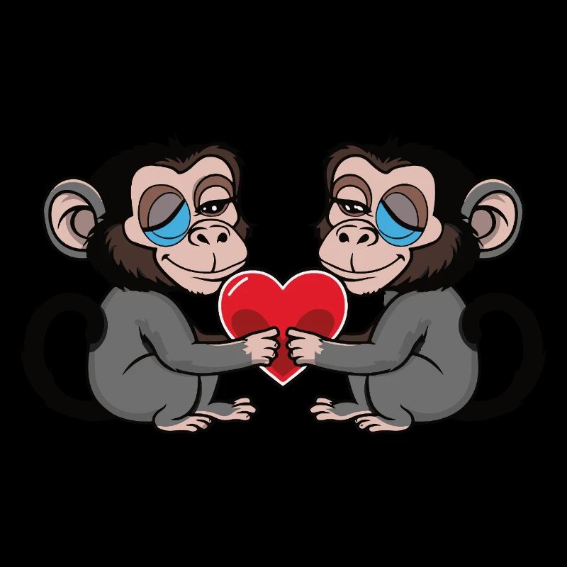 Coeur de Singe Saint-Valentin
