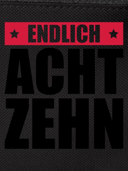 endlich 18 jahre