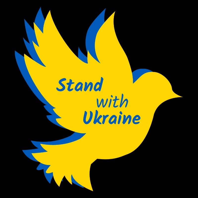 Ukraine Dove Drapeau de la Paix