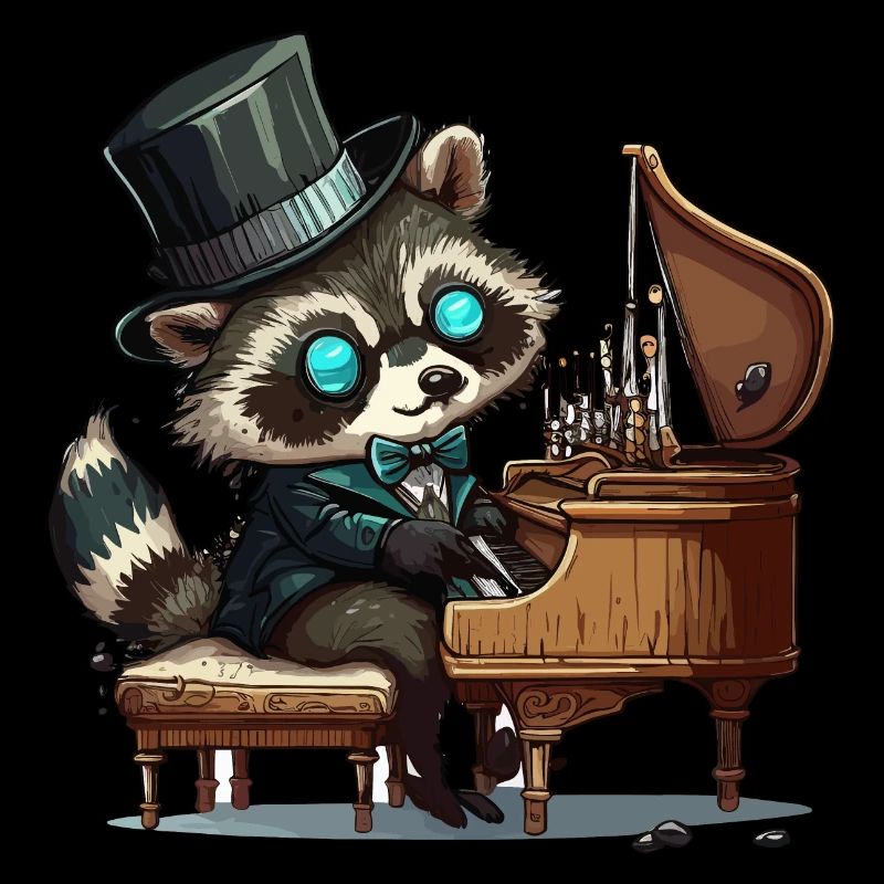 Raton laveur à bascule