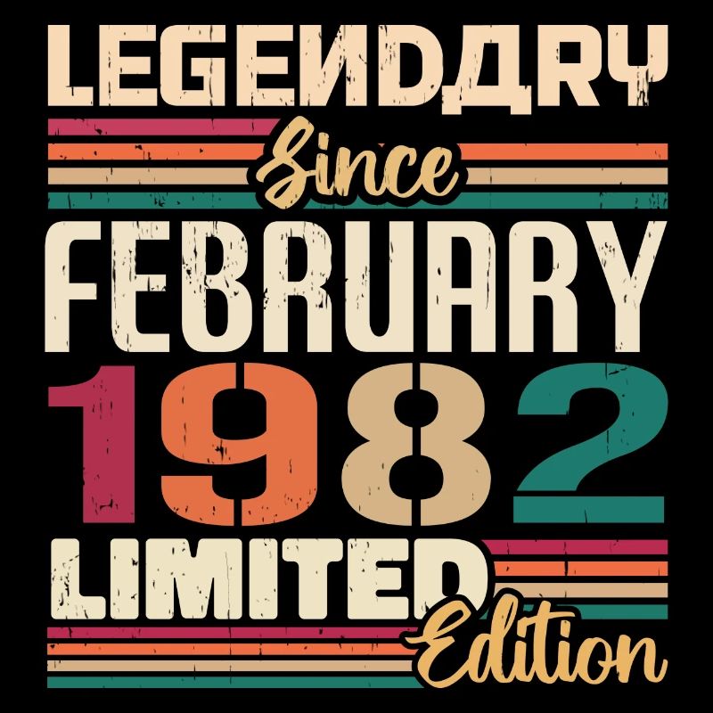 Février 1982 Cadeau d’anniversaire Février 1982