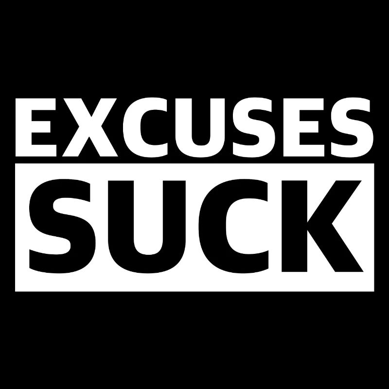 Les excuses sont merdiques | Conditionnement physique, École secondaire