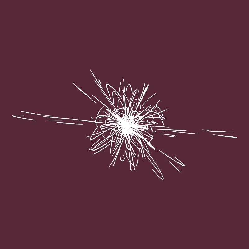 Vector Sternen Nova Explosion