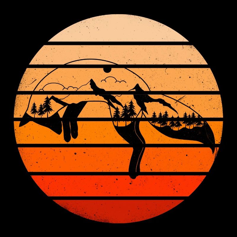 Fox forest mountains gift idea