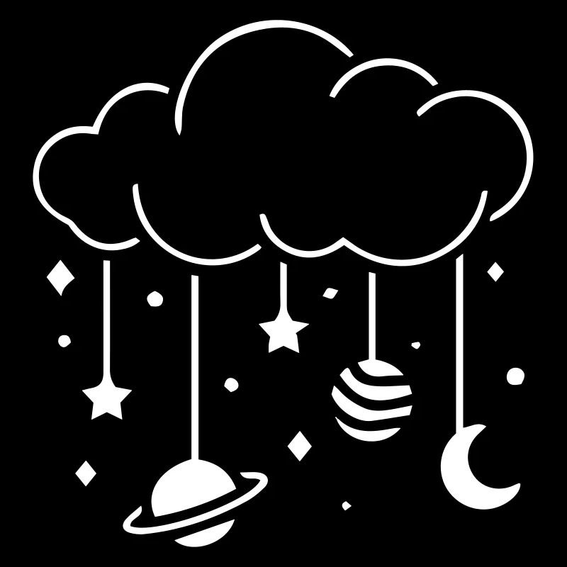 Nuages la nuit mobile