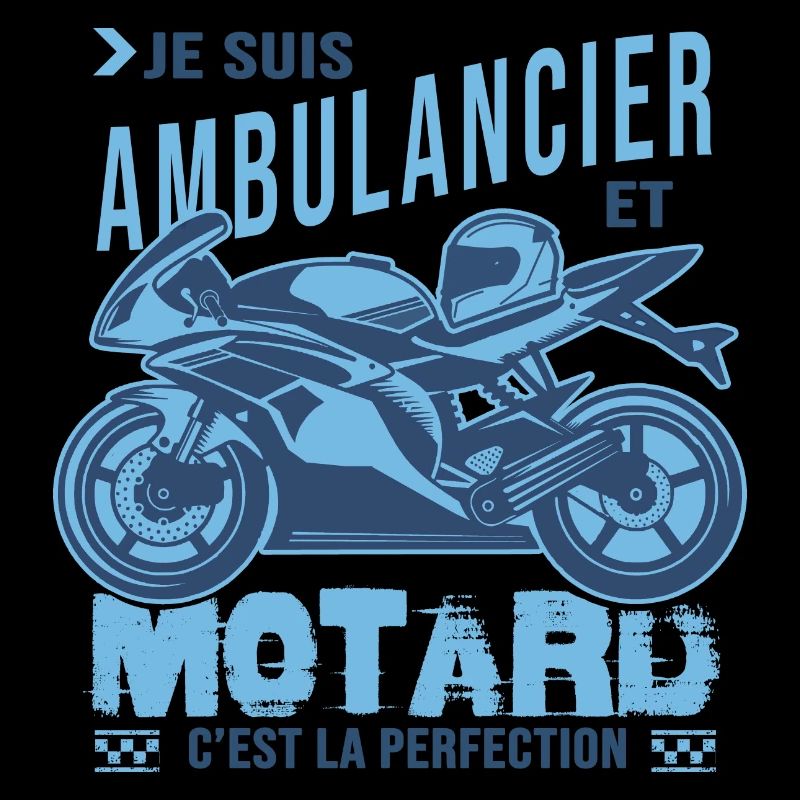 motard parfait ambulancier parfait