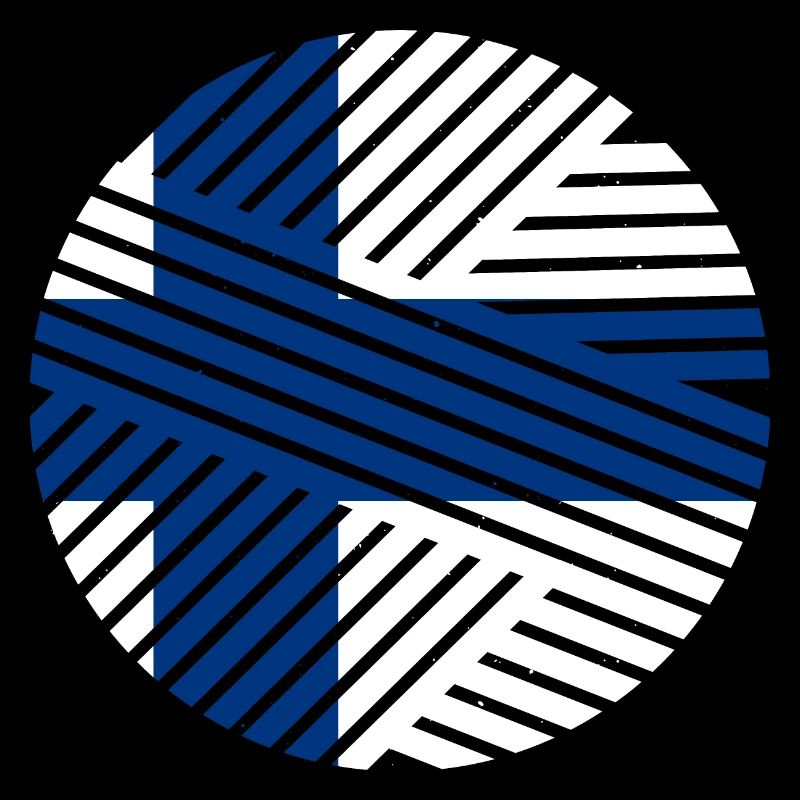 Finlande Drapeau Suomi Drapeau finlandais utilisé Look