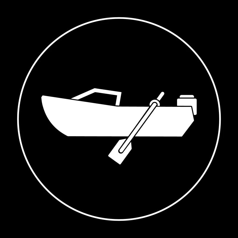 boot Symbol Kreis