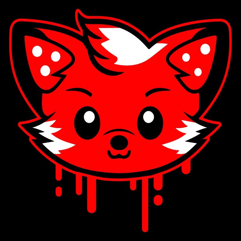 Fuchs Kopf Comic Niedlich