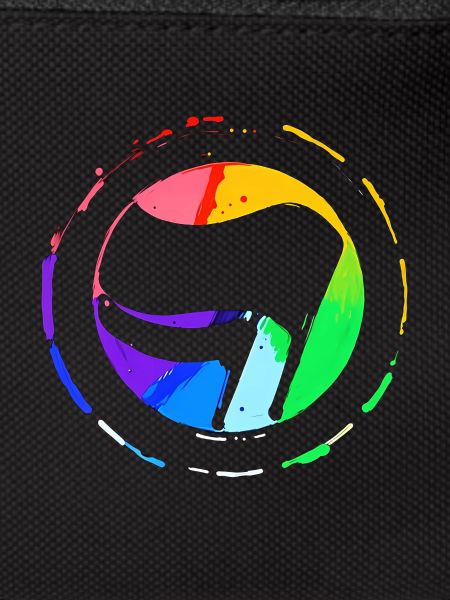 Rainbow Antifa Flag