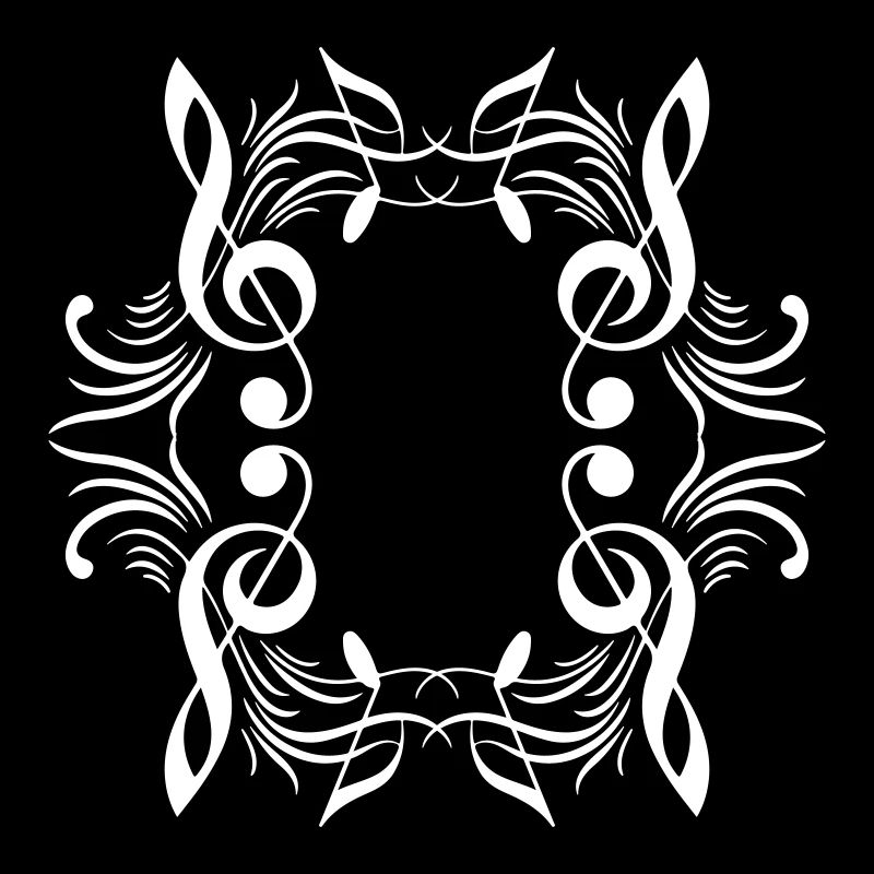 Musique de symbole de notes de musique
