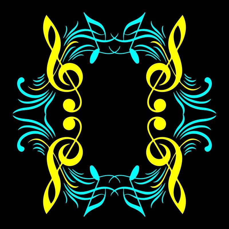 Clé de symbole de notes de musique