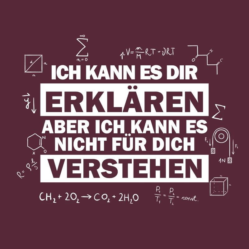 Schule Lehrer Mathe Spruch Geschenk