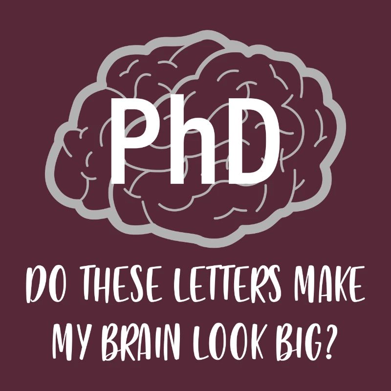 Phd Abschluss Brain Doktor Geschenk