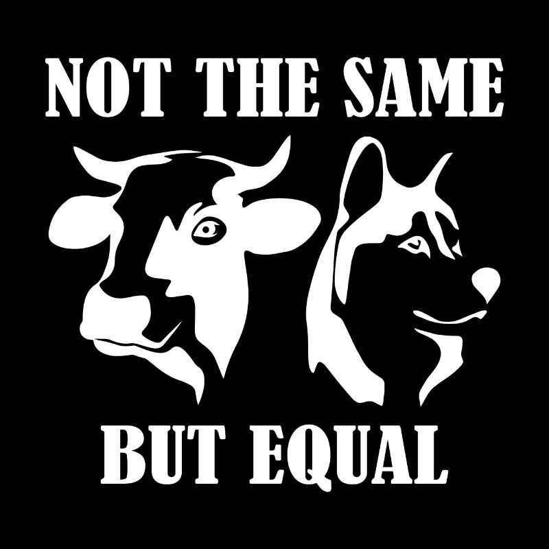 Not the same but equal Geschenk Pflanzen Vegan