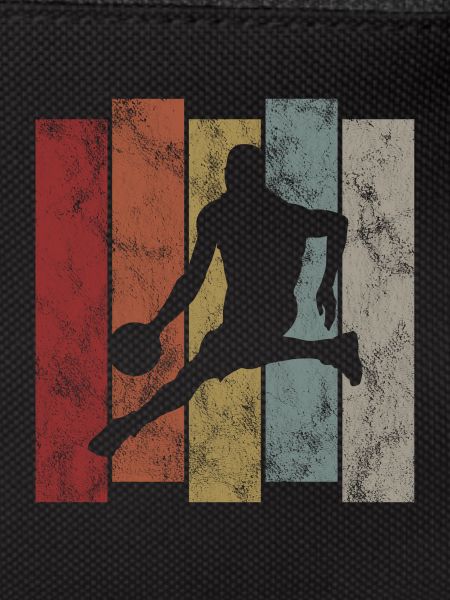 Basketteur basket rétro