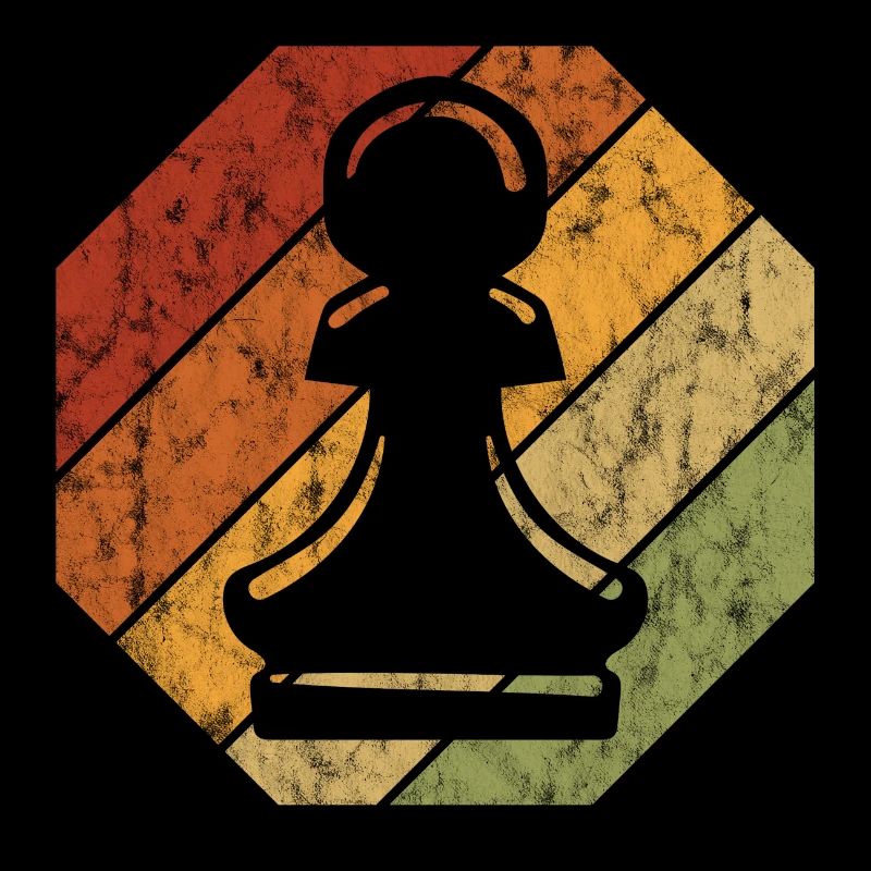 Chess Player Chess Piece Retro Checkmate