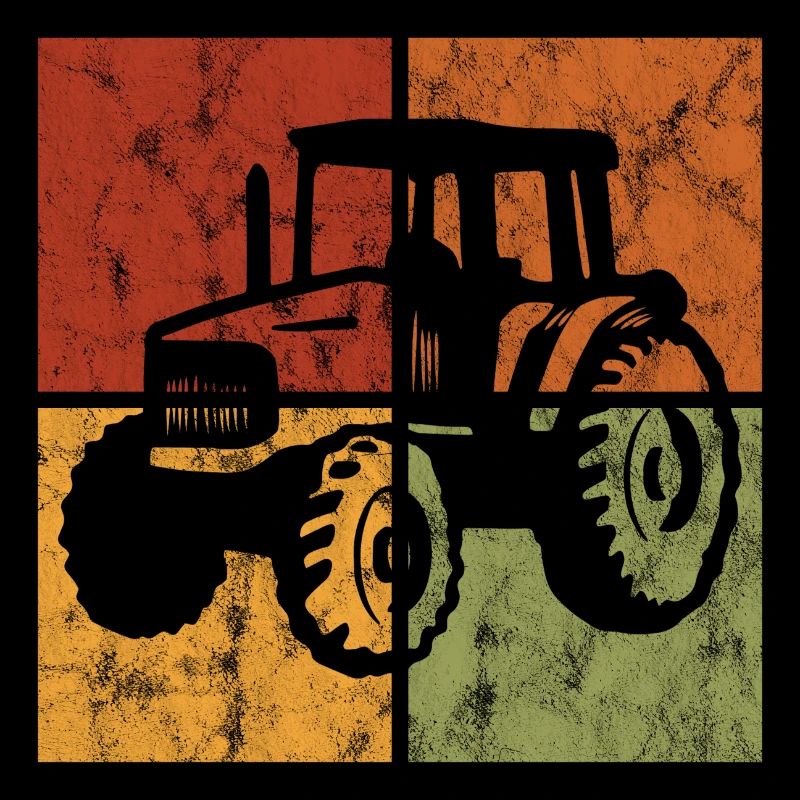 Traktoren Bauernhof Trecker Bauer Traktor Retro