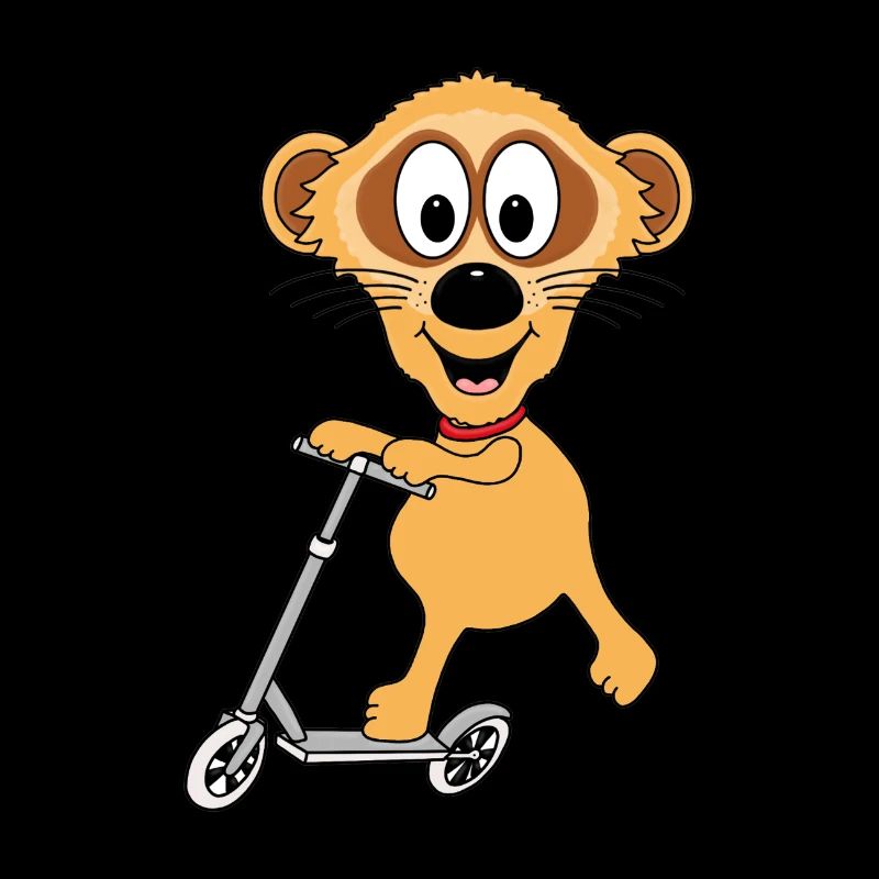 ERDMÄNNCHEN - ROLLER - TIER - KIND - BABY