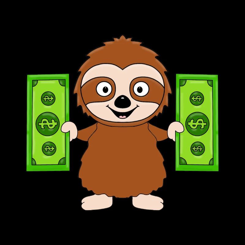 FAULTIER - GELD - TIER - TIERISCH