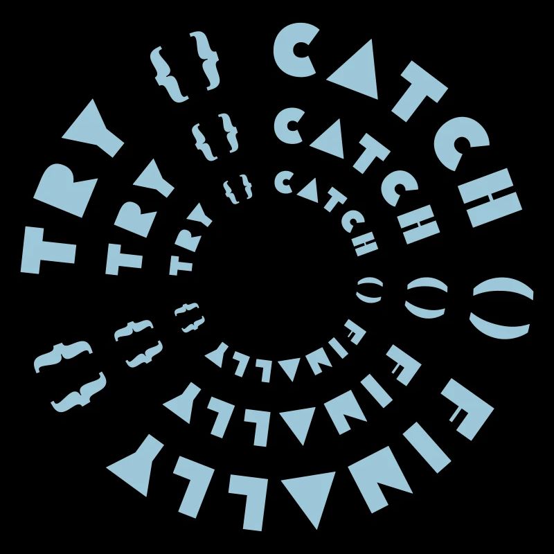 try{} catch() finally{}