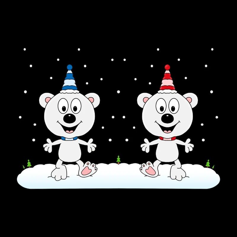 EISBÄREN - SCHNEE - WINTER - EISBÄR - LIEBE - LOVE