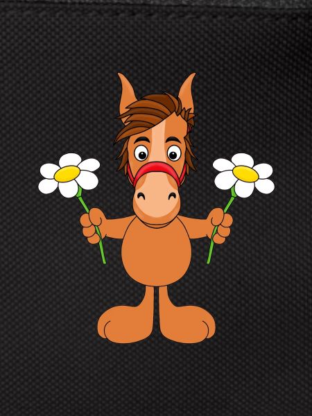 BLUMEN - PFERD - PONY