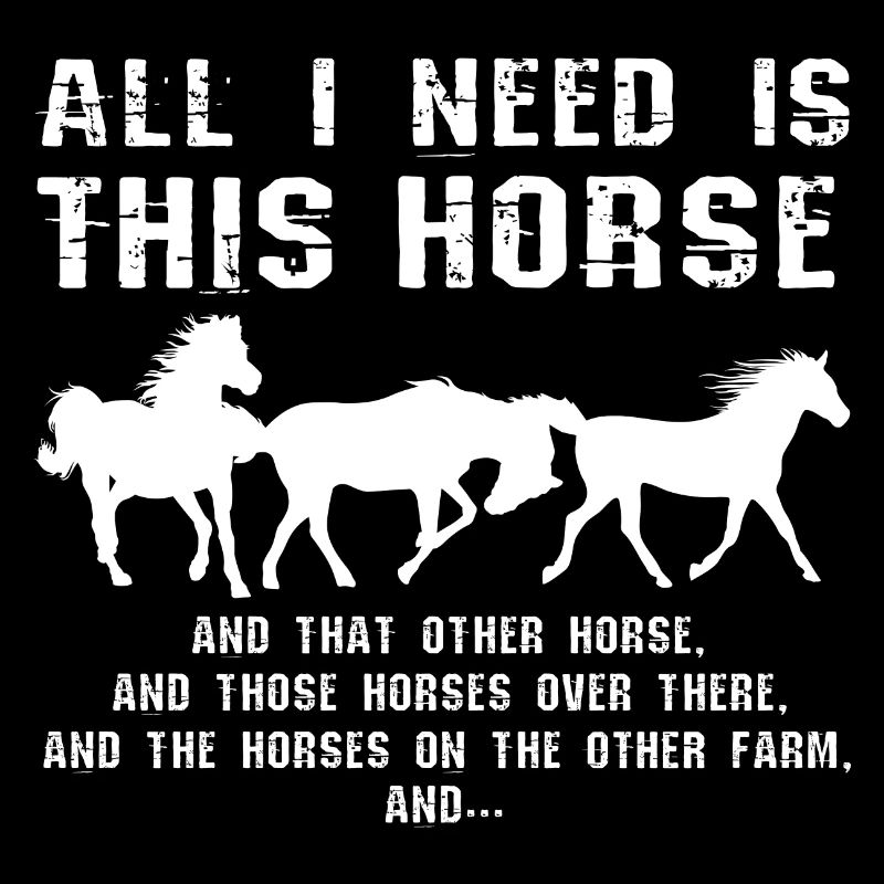 Seul le cheval