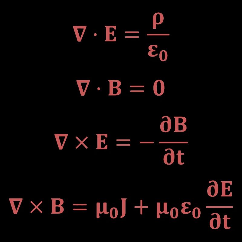 Formule de physique Équations Cadeau de physicien