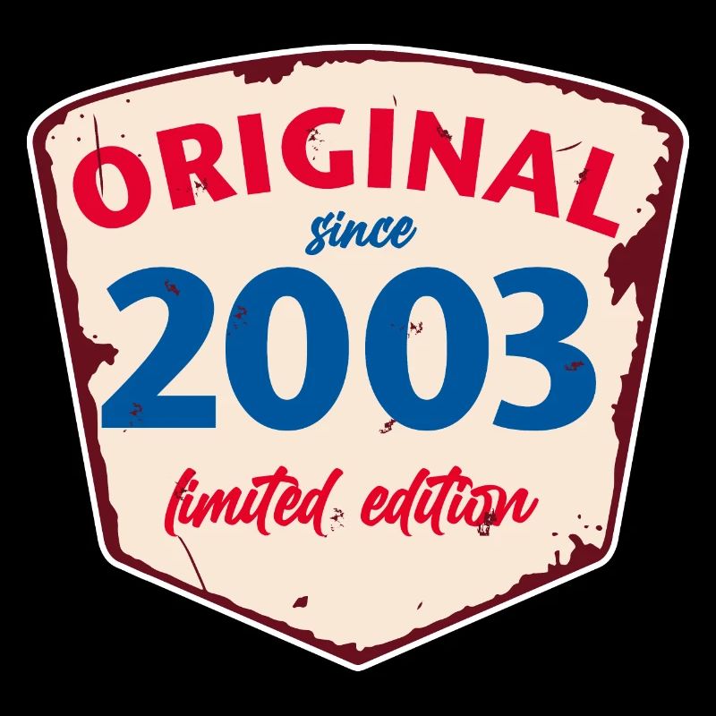 2003 Blechschild- limeted edition - Vintage