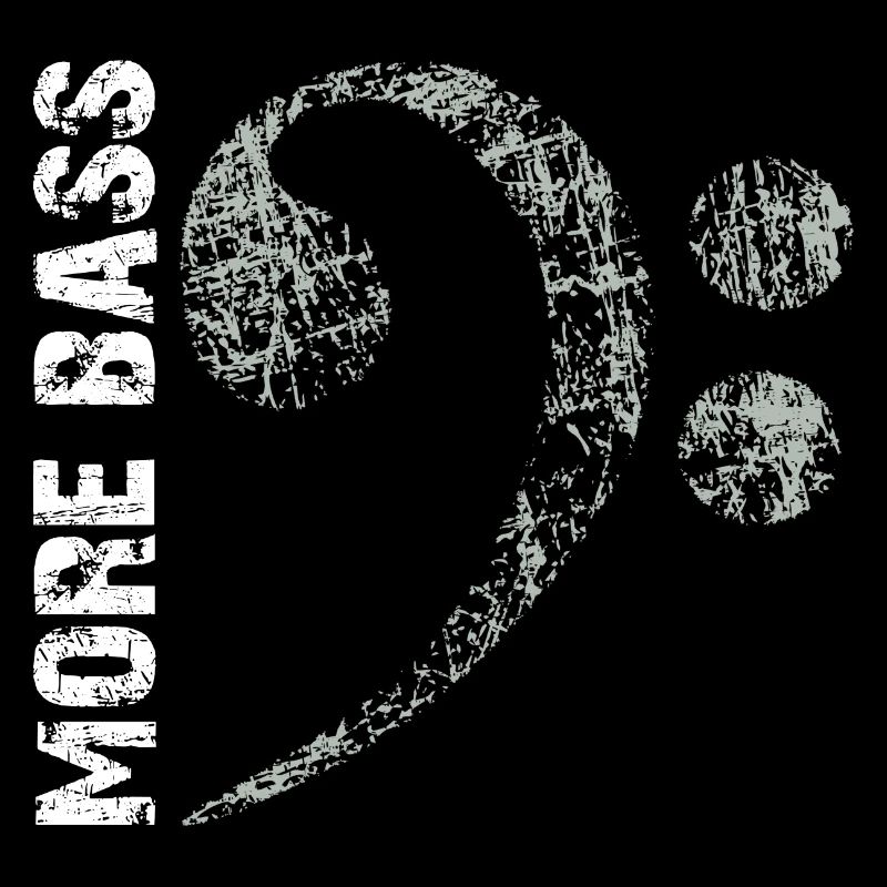 Plus de basses s’il vous plaît, grosse clé de fa