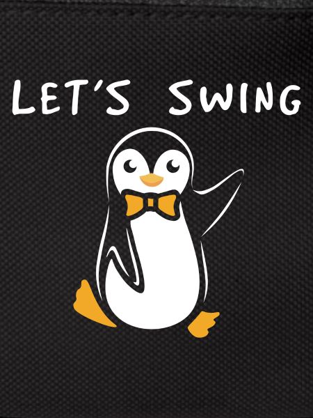Swing dance penguin